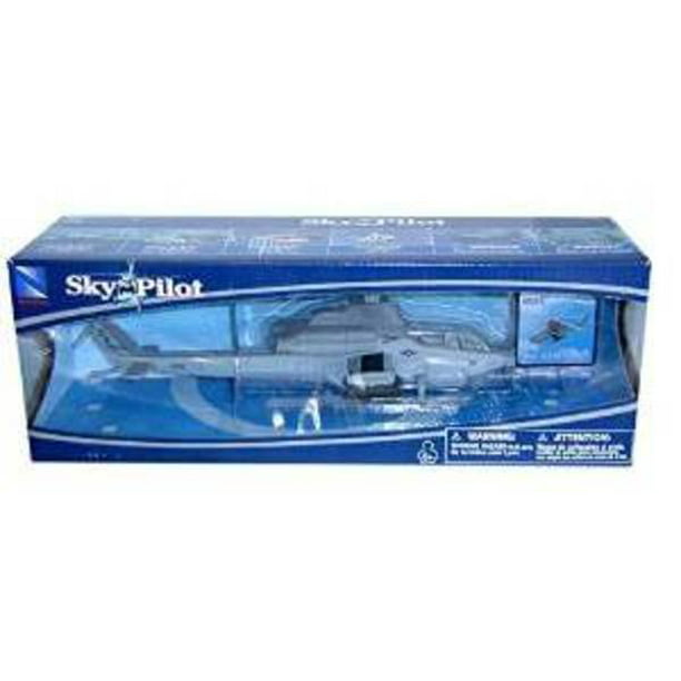 Collectibles,W/Stand By New Ray Toys Bell AH-1Z Cobra Helicopter 1:55 Diecast